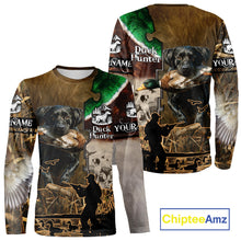 Load image into Gallery viewer, Duck Hunting with Dog Black Labs 3D All Over Printing Shirts for Men, Gifts for Duck Hunters NBT45