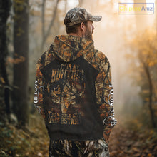 Load image into Gallery viewer, Best Deer Hunting Orange Camo with US Flag and Grim Reaper Deer Buck Shirts Hunting Gifts NBT70