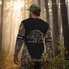 Load image into Gallery viewer, Wild Boar Hunting Camouflage Custom Name 3D All Over Print Shirts, Personalized Hunting Gifts NBT103