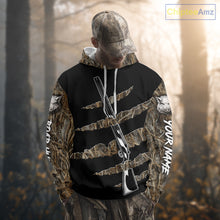 Load image into Gallery viewer, Beautiful Wild Boar Hunting 3D Print Camouflage Shirts with Rifle, Boar Hunting Clothes NBT142