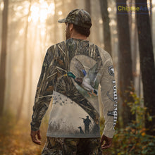 Load image into Gallery viewer, Mallard Duck Hunting Brown Camouflage 3D All Over Printed Shirts, Duck Hunting Clothes for Hunter NBT155