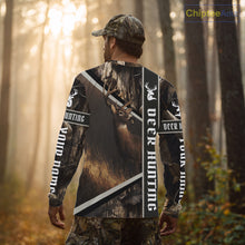 Load image into Gallery viewer, Deer Hunting Custom Name Camouflage Hunting Clothes, Deer Hunting Clothes, Hunting Gifts NBT190