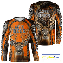 Load image into Gallery viewer, Custom Camo 3D Whitetail Deer Hunting Shirt Best Hunting Clothes For Deer Season NBT243