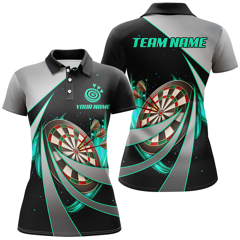 Sports Style Personalized Women Darts Polo Shirt Custom Dart Shirts For Women Dart Jerseys LDT1355