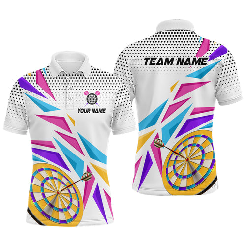 Sports Style Colorful Mens Darts Polo Shirt Custom Darts Shirt For Men Dart Team Jerseys LDT1461