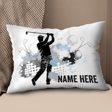 Load image into Gallery viewer, Dynamic Golf Sport Graphic Cool Golfer Custom Throw Pillow Personalized Golf Gifts LDT1252