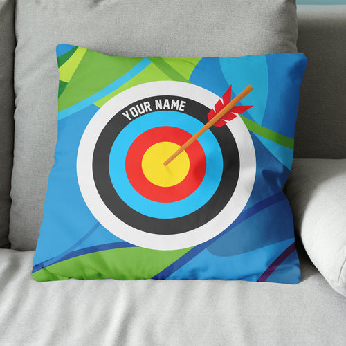 Personalized 3D Target Archery Pillows, Custom Gifts For Archery Lovers VHM0828