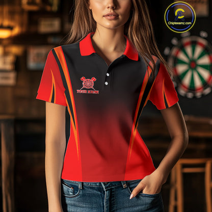 Funny Rooster Darts Shirt With Pocket Option For Women Custom Darts Jersey TDM5151