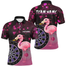 Load image into Gallery viewer, Personalized Pink Darts Flamingo Custom Darts Shirts For Men, Funny Darts Apparel, Best Darts Gift TDM2209