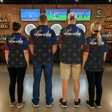 Load image into Gallery viewer, Personalized Texas Flag Smoke Darts Shirt For Men Custom Texas Darts Team Jersey Polo &amp; 1/4 Zip TDM5488