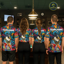 Load image into Gallery viewer, Funny Eagle Colorful Graffiti 8 Ball Billiard Shirt For Men Custom Billiard Jersey Pool Team Shirt TDM5782