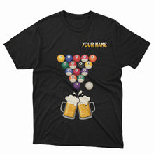 Load image into Gallery viewer, I'm Only Here For The Pool Funny Billiard T-Shirts Custom Billiard Team Shirts For Pool Player TDM3918