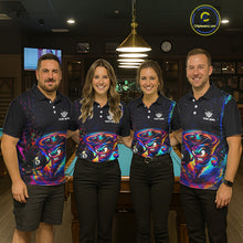 Load image into Gallery viewer, Funny Colorful Tornado 8 Ball Billiard Shirt For Men Custom Pool Team Shirt, Billiard Jersey TDM5574