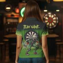 Load image into Gallery viewer, Funny Zombie Dart Shirt With Pocket Option For Women Custom Dart Team Jerseys TDM3805