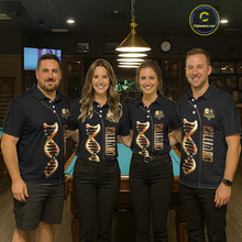 Load image into Gallery viewer, Funny DNA Yin-Yang Billiard Shirt For Men Custom Pool &amp; Beer That's Why I'm Here Billiard Jersey TDM6446