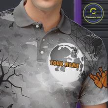 Load image into Gallery viewer, Funny Bowling Halloween Shirt For Men Custom Halloween Bowling Jersey Team Polo &amp; 1/4 Zip TDM4949
