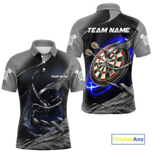 Load image into Gallery viewer, Personalized Funny Scorpion Darts Shirt For Men Custom Darts Team Shirt Jersey Polo &amp; 1/4 Zip TDM4886