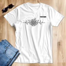 Load image into Gallery viewer, Eat Sleep Darts T-Shirt – Funny Darts Shirts For Team | Custom Darts Apparel Uniform | White TDM3921