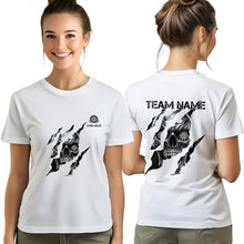 Load image into Gallery viewer, Funny Skull Dart T-Shirts Custom Darts Team Shirts, Darts Lover Shirts, Darts Player Gifts TDM3931