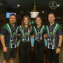 Load image into Gallery viewer, Funny 8 Ball Pool St Patrick Day Billiard Shirt For Men Custom Lucky Billiard Team Jersey TDM5699