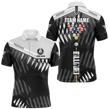 Load image into Gallery viewer, Personalized Multi-Color Billiard Tournament Sport Shirts, Billiard Balls Team Jerseys For Men TDM1857