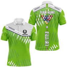 Load image into Gallery viewer, Personalized Multi-Color Billiard Tournament Sport Shirts, Billiard Balls Team Jerseys For Men TDM1857