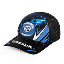 Load image into Gallery viewer, 10 Ball Pool Billiard Jerseys 3D Caps For Player Custom Top Hats Billiard Team League Caps TDM0960