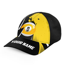 Load image into Gallery viewer, 9 Ball Pool Billiard Hats For Men And Women, Best Custom Name Billiard Caps For Pool Player TDM1531
