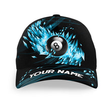 Load image into Gallery viewer, 3D Frozen Ice Custom Billiard Baseball Caps For Men Women Player, Personalized Top Hat Billiard TDM1707