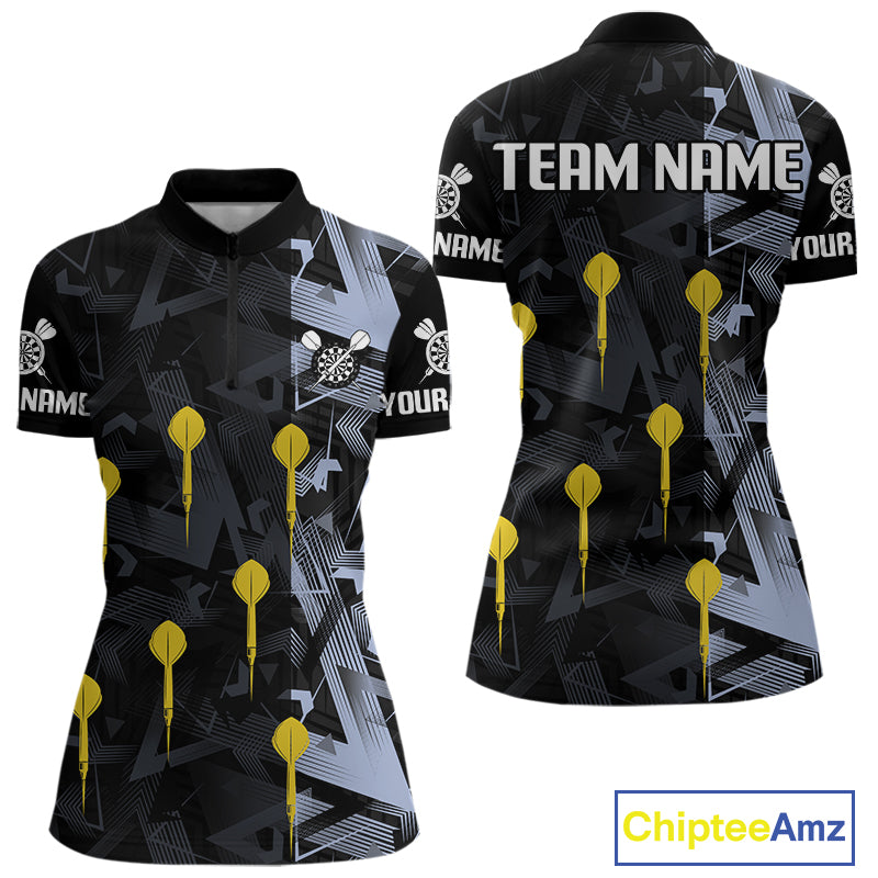 Persionalized Abstract Pattern Dart Arrows Dart Shirt For Women, Dart Team Jerseys NYN0107