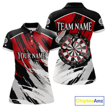 Load image into Gallery viewer, Multi Color Cracked Dartboards Custom Dart Team Shirt For Women, Dart Jerseys NYN0233
