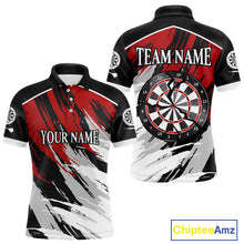 Load image into Gallery viewer, Multi Color Cracked Dartboards Custom Dart Team Shirt For Men, Dart Jerseys NYN0233