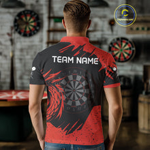 Load image into Gallery viewer, Men's Dart Team Jersey Featuring A Blood Dragon And Red Dartboard, Darts Jersey NYN0271