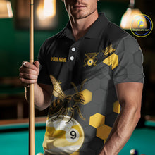 Load image into Gallery viewer, Bee &amp; Ball 9 Pool Billiard Team Shirts For Men Custom Funny Billiard League Jerseys NYN2306