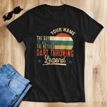 Load image into Gallery viewer, Grunge Darts T-Shirts Custom Dart Shirt For Men And Women, Darts For Gift NYN0207