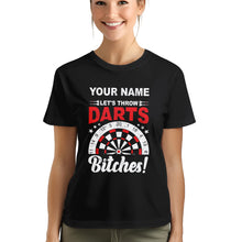Load image into Gallery viewer, Let's Throw Darts T-Shirts Custom Dart Shirt For Men And Women, Darts For Gift NYN0208