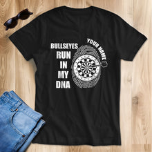 Load image into Gallery viewer, Bullseyes Darts T-Shirts Custom Funny Dart Shirt For Men And Women, Darts For Gift NYN0218