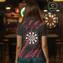 Load image into Gallery viewer, Red Scratch Bulldog Dart Shirt Custom Dart Team Shirt For Men, Dart Jerseys NYN0221