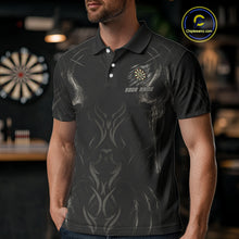 Load image into Gallery viewer, Custom Men's Dart Shirt - Team Jersey With Name | Silver Dart Arrow For Dart Players NYN0434
