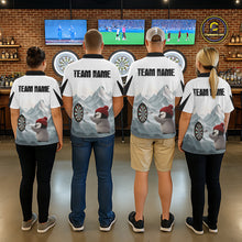 Load image into Gallery viewer, Cold Fierce Penguin Duo Play Darts Women Darts Polo Shirt Personalized Name For Darters NYN2356