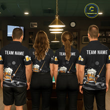 Load image into Gallery viewer, Funny Beer Play Pool 8 Ball Men's Billiard Team Shirt Custom Billiard Polo &amp; 1/4 Zip Attire NYN2364
