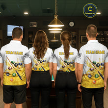 Load image into Gallery viewer, Funny Beer Play Pool Balls Billiard Team Shirt  For Women Custom Billiard Polo &amp; 1/4 Zip Attire NYN2474