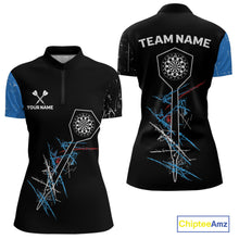 Load image into Gallery viewer, Dart Arrow Scratches Effect Custom Dart Shirt For Women, Dart Team Jerseys NYN0215
