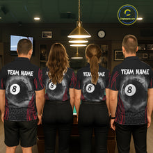 Load image into Gallery viewer, Custom Funny Rhino &amp; 8 Ball Men's Billiard Shirts Personalized Billiard Apparel Gifts NYN2333