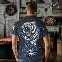 Load image into Gallery viewer, Custom Blue Claws Tiger Dart Shirts For Men Thunder Tiger Dart Team Shirt Darter Clothing Outfits NYN2887