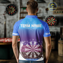 Load image into Gallery viewer, Colorful Grunge Dartboard Custom Polo Shirt For Men - Darts Team Jersey NYN0710