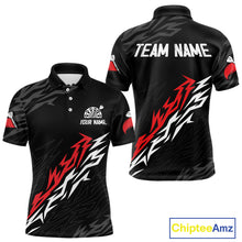 Load image into Gallery viewer, Men's Custom Dart Shirts With Red - White Streaks And Dartboard, Team Jerseys NYN0250