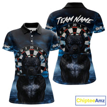 Load image into Gallery viewer, Bulldog Play Darts Women's Polo Shirt Darts Jersey Custom Name For Players NYN0738