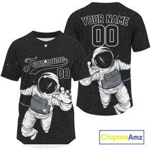 Load image into Gallery viewer, Custom Baseball Jersey For Men Personalized Astronaut Authentic Baseball Jersey NYN1182