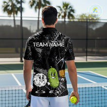 Load image into Gallery viewer, Custom Pickle And Ball Funny Pickleball Ball T-Shirt For Men Outfits Pickleball Jerseys NYN2487